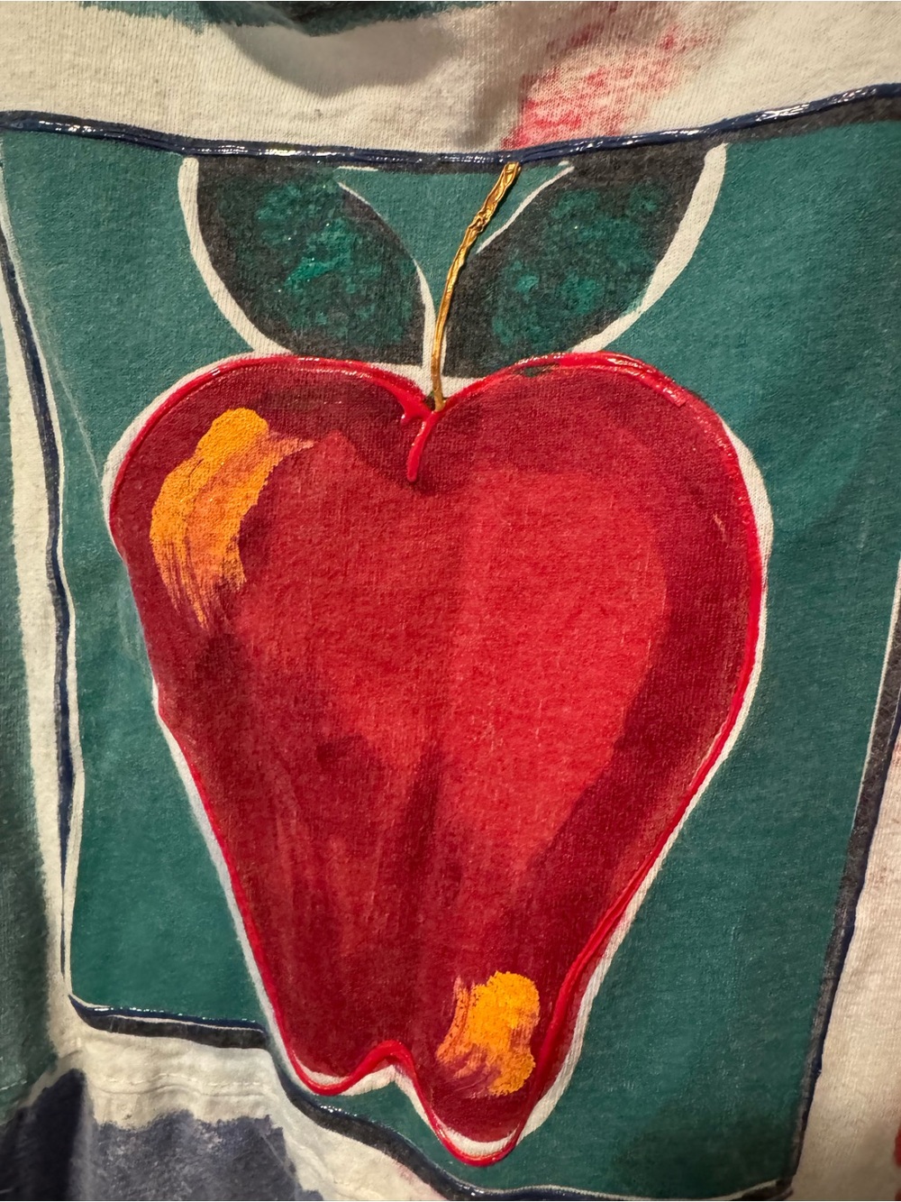 Red Apple for the Teacher dress